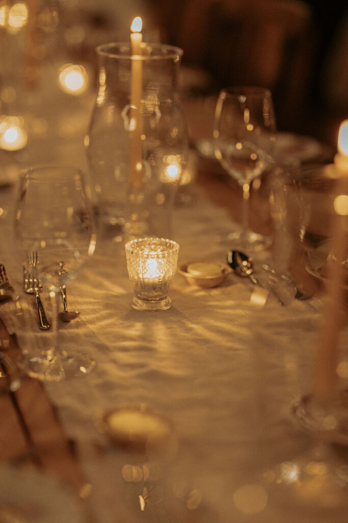 reception space for a micro wedding in bar harbor maine