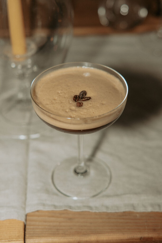 coffee by sassafrass cafe in bar harbor maine